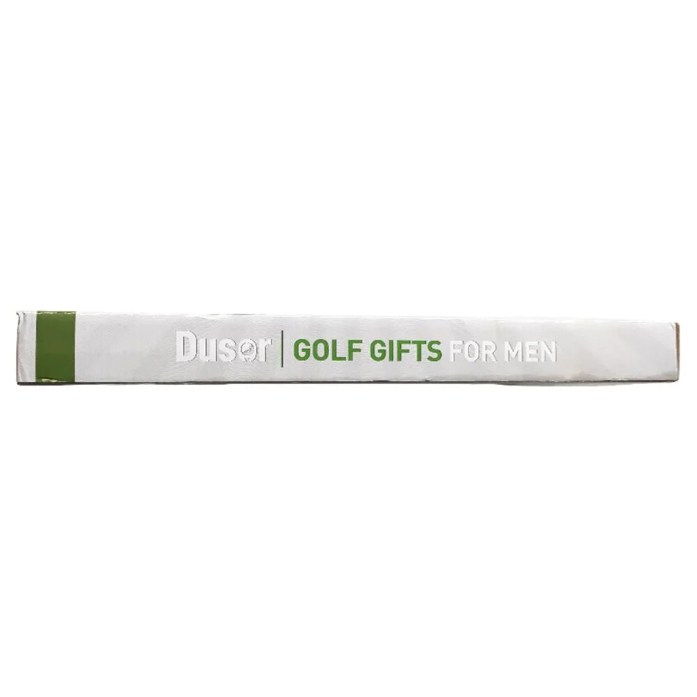 Dusor Toilet Golf Game Funny Gifts for Men (Green, Club, Balls, Hole, Tee, Sign)